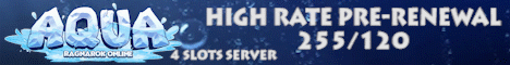 Aqua Ragnarok Online! Server Logo Aqua Ragnarok Online! Server Logo
