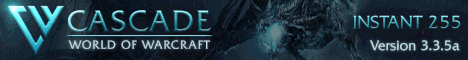 Cascade WoW 3.3.5! Server Logo Cascade WoW 3.3.5! Server Logo