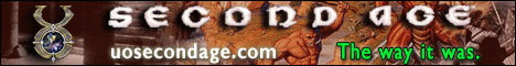Second Age - Ultima Online! Server Logo Second Age - Ultima Online! Server Logo